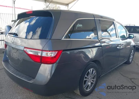 2012 Honda Odyssey Ex-L from USA, damaged, VIN 5FNRL5H68CB036755